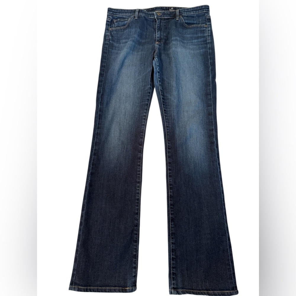 AG Adriano Goldschmied Jeans The Alexa Mid-Rise Slim Boot Dark Wash 32R